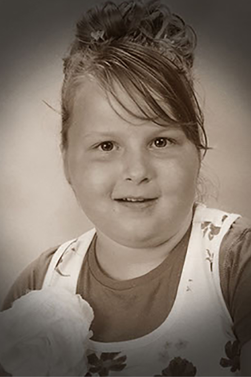 Amber Ploeg als kind