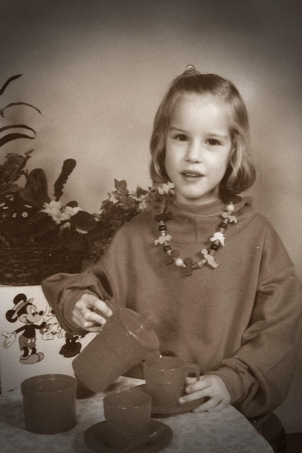 Jody van Akkeren als kind